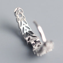 T010 925 silver zircon earring