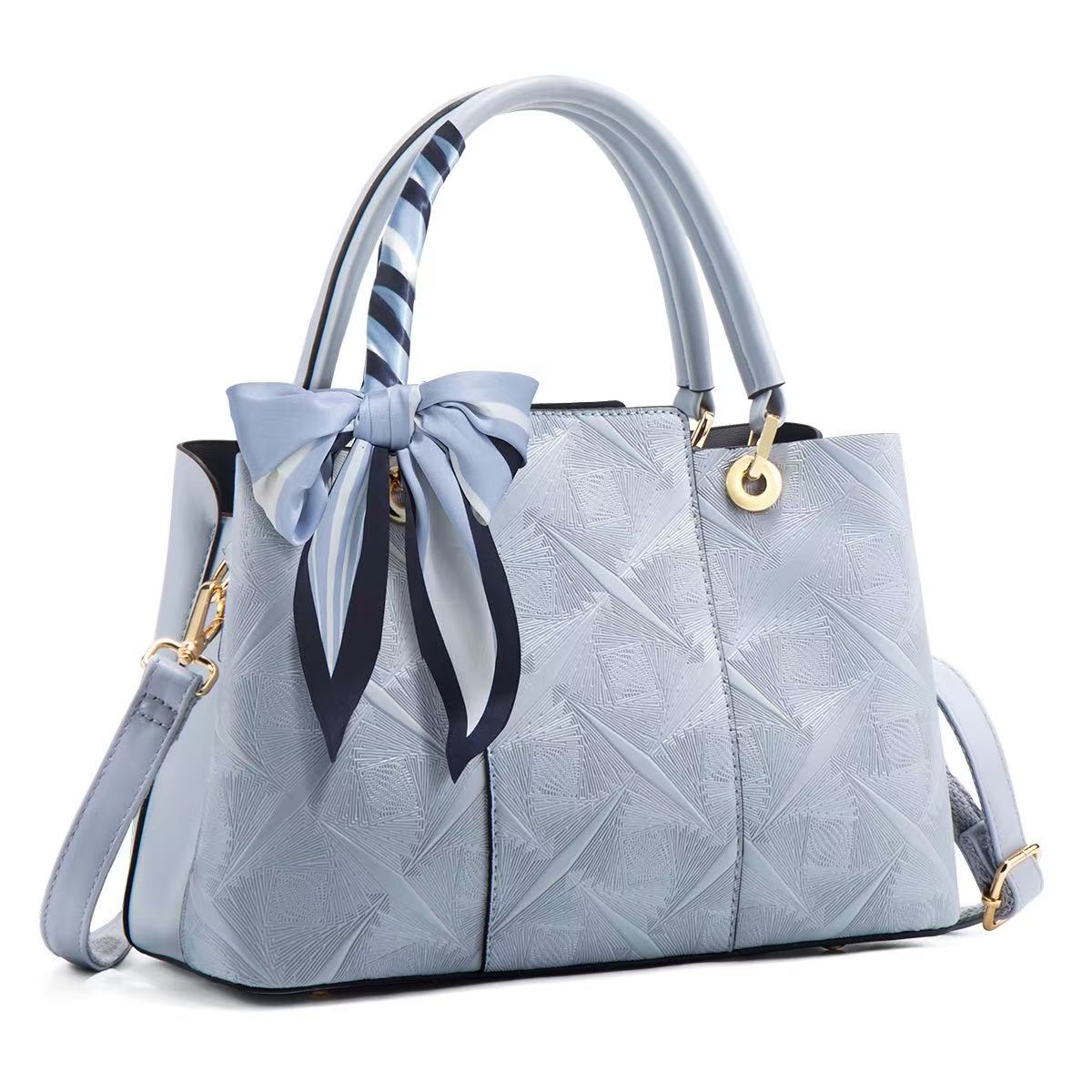 T047 fashion design genuine leather handbag