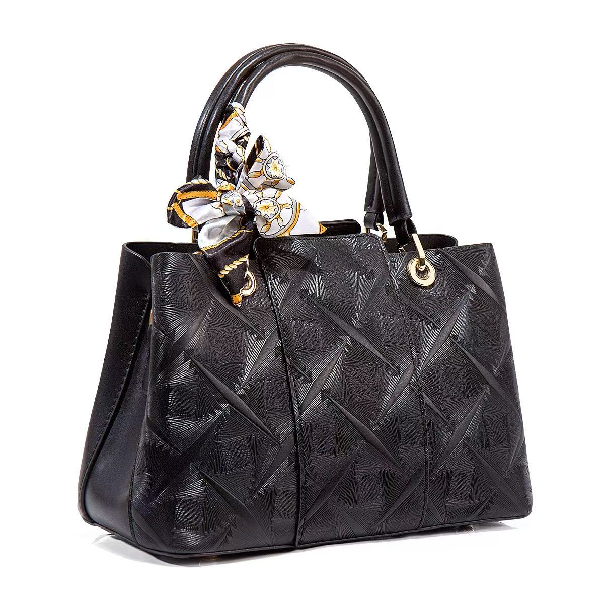 T047 fashion design genuine leather handbag