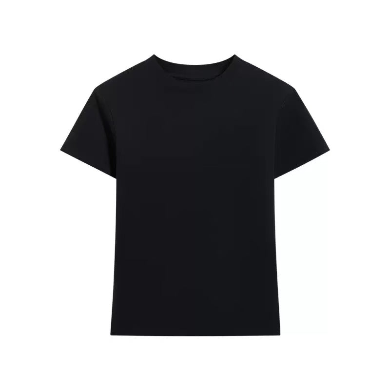 C051 Women's Cropped Fitted Stretch T-Shirt