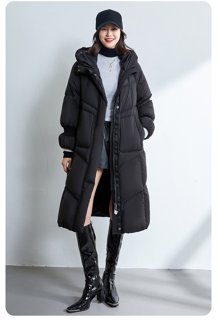 M131Long down jacket