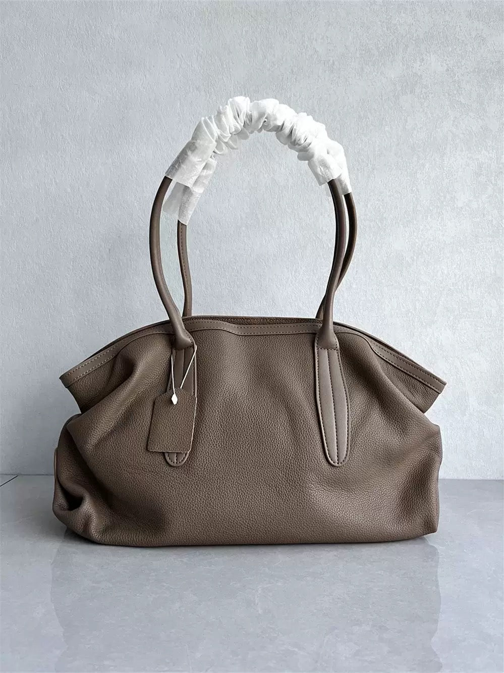M105Real leather handbag