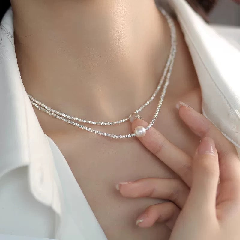 M218pearl necklace