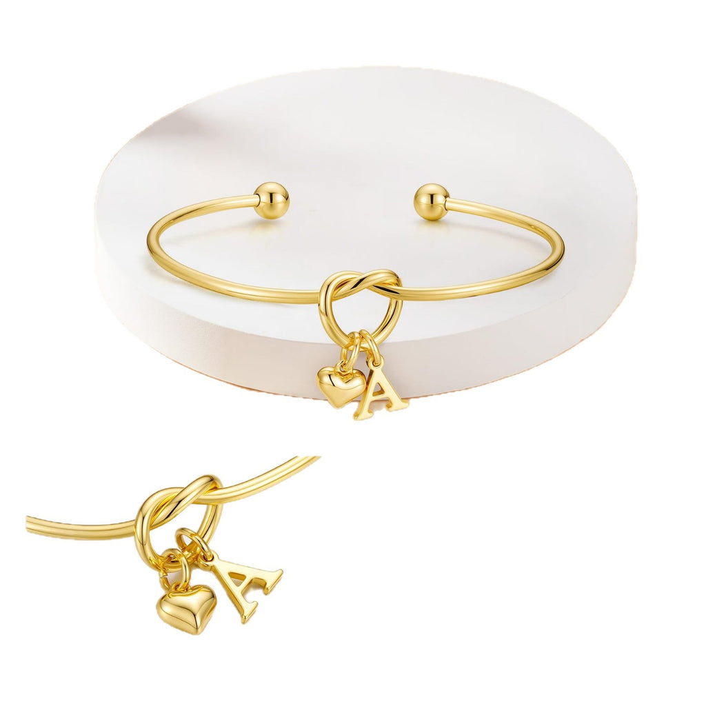 M392 Personalized Letter Bracelet