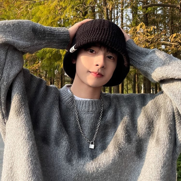 M314Men's knitted hat