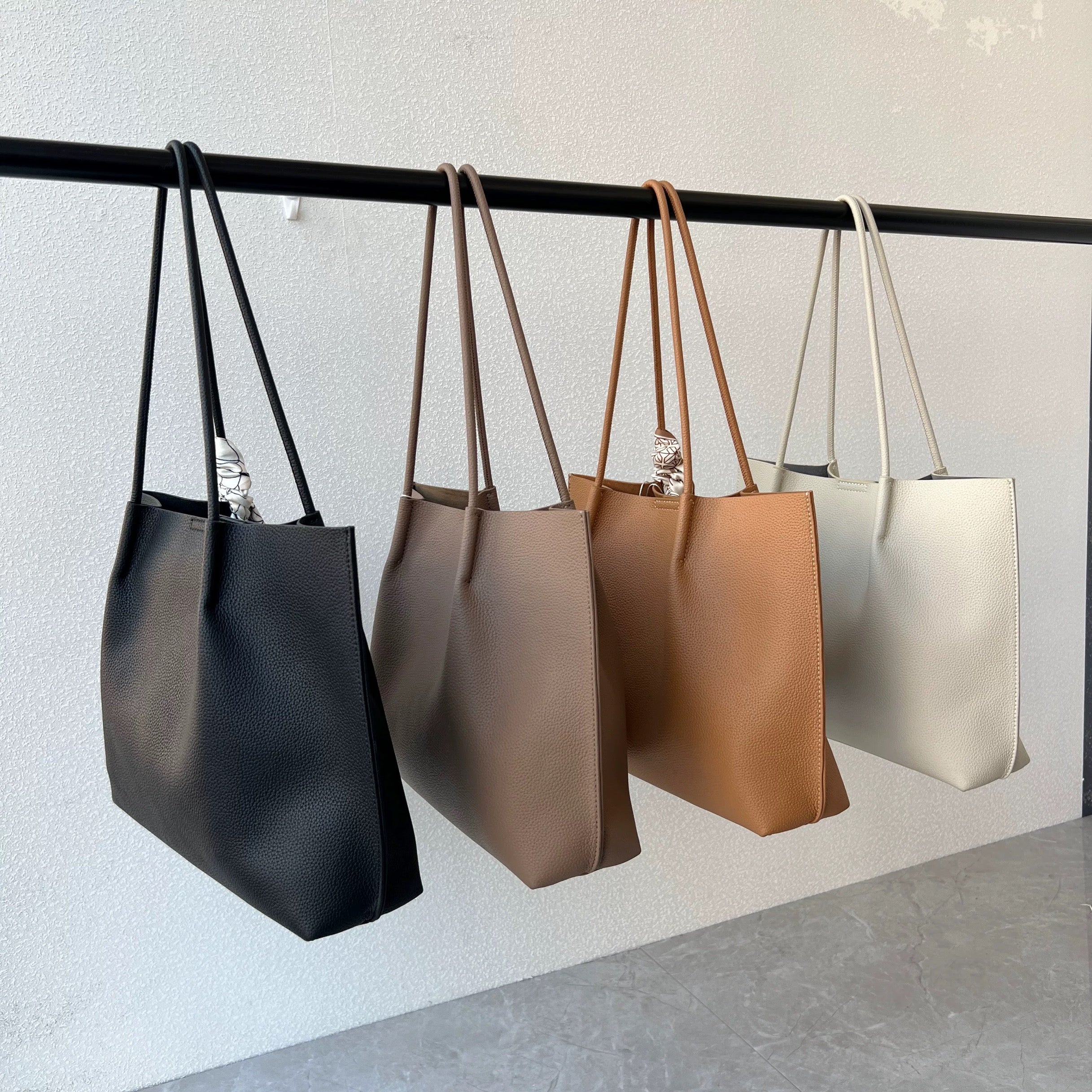 2429Leather messenger bag