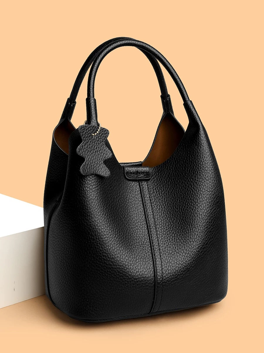 M121Real leather handbag