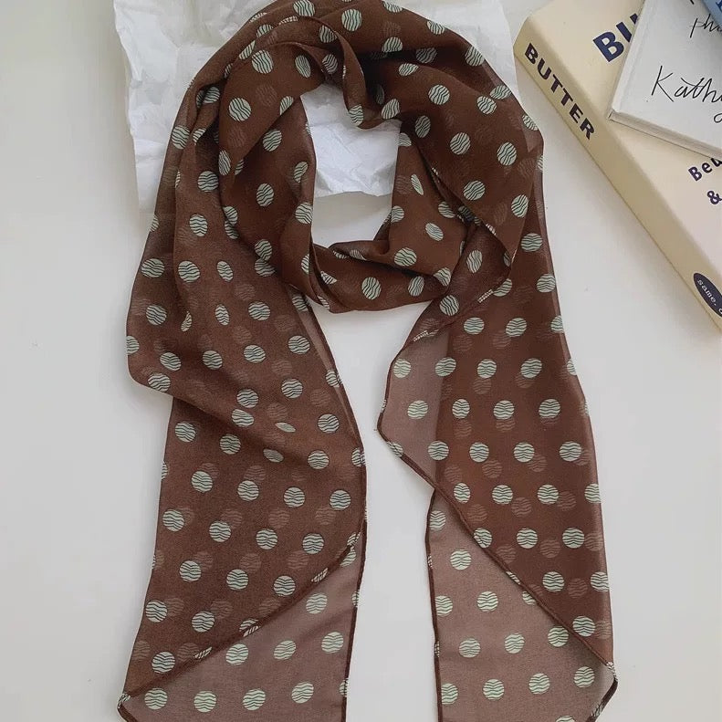 M219Woman silk scarf
