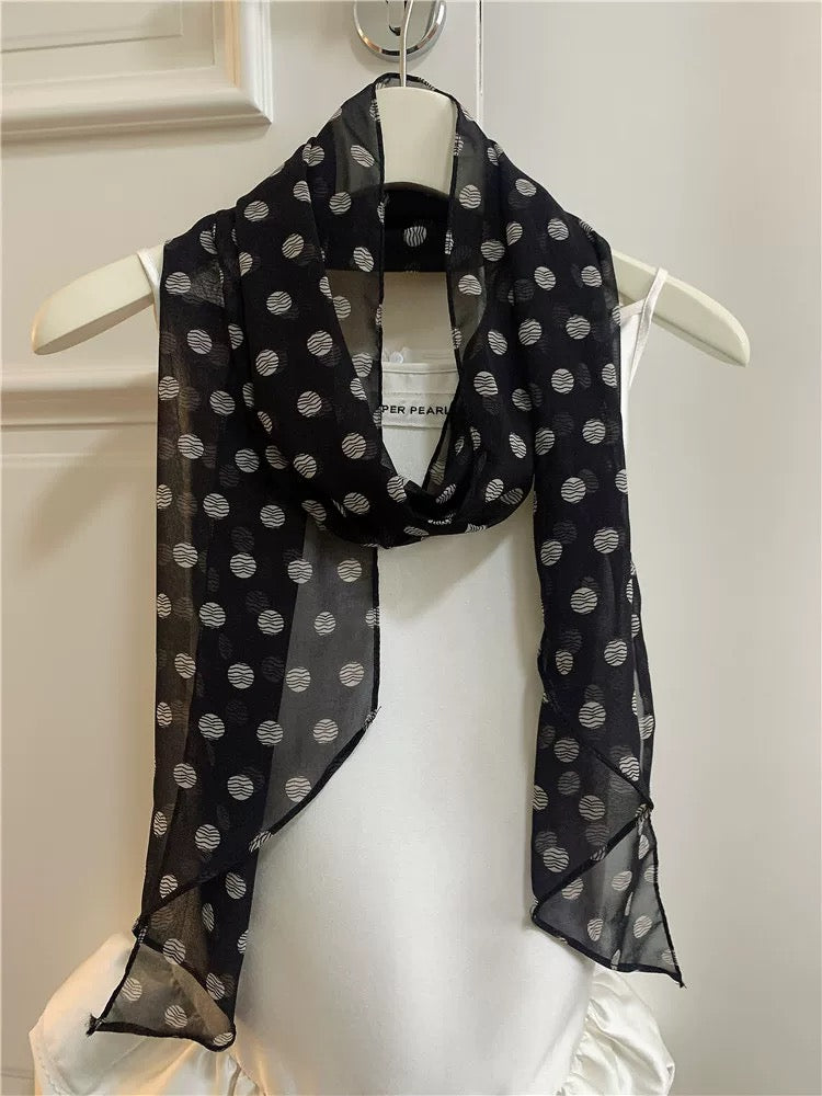 M219Woman silk scarf