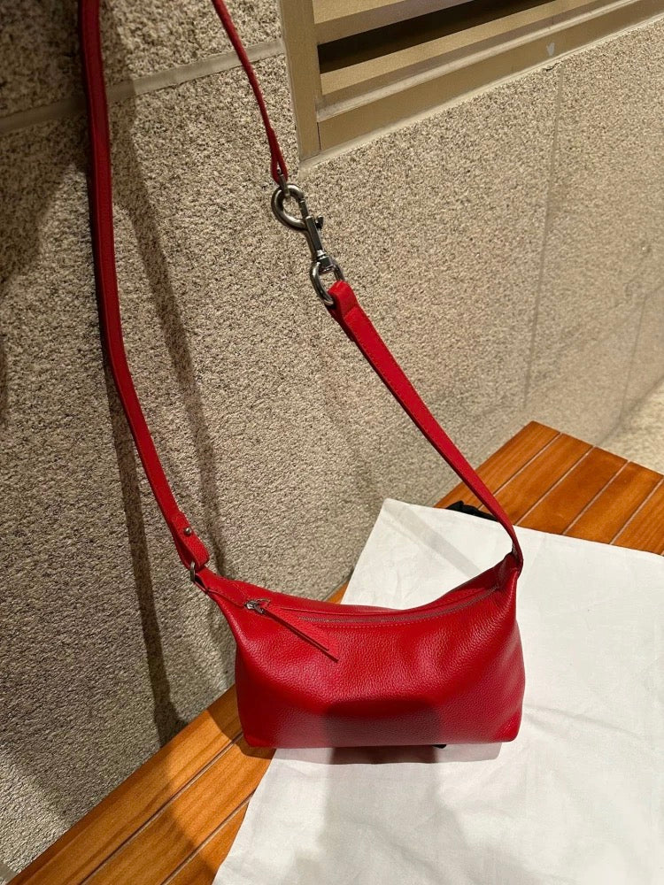 C023Real leather handbag