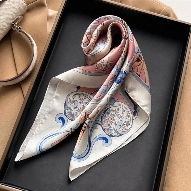 M390 Women's Large Silk Scarf