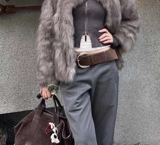 M227 Real leather belt