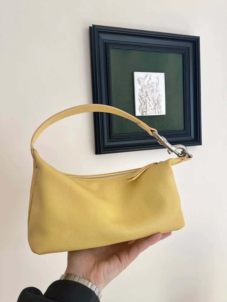 C023Real leather handbag