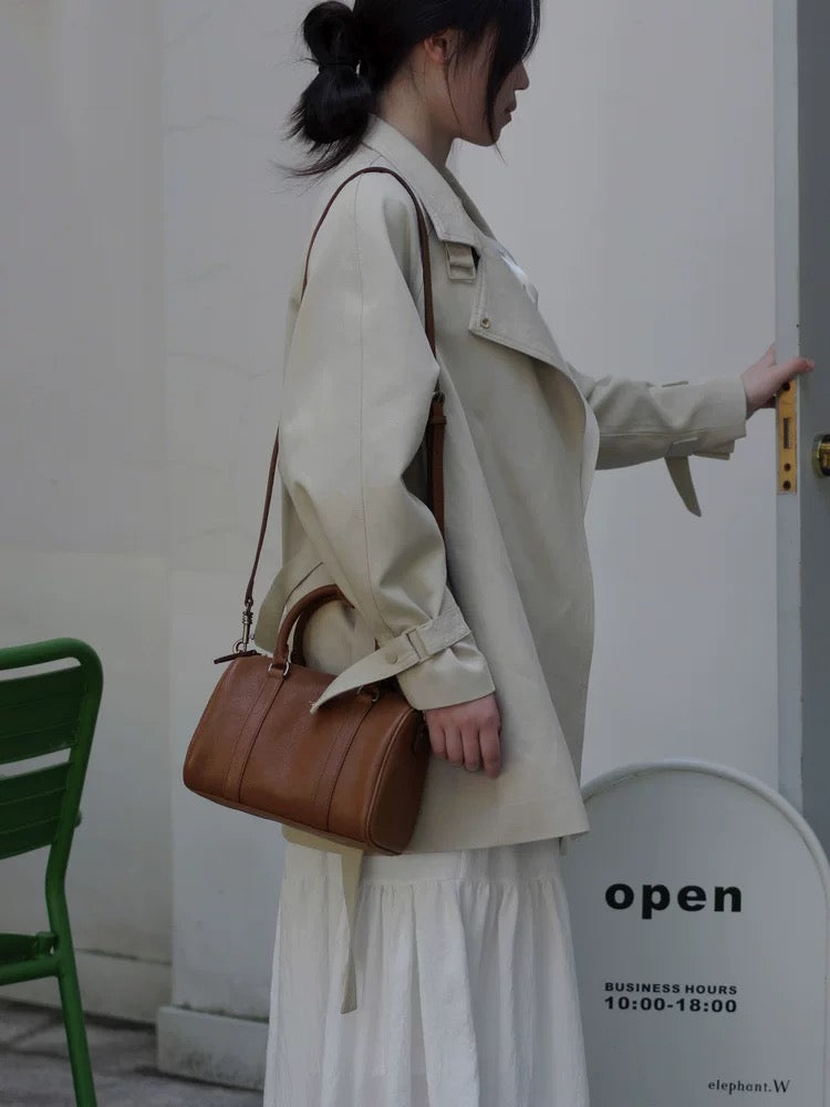 2586 real leather handbag