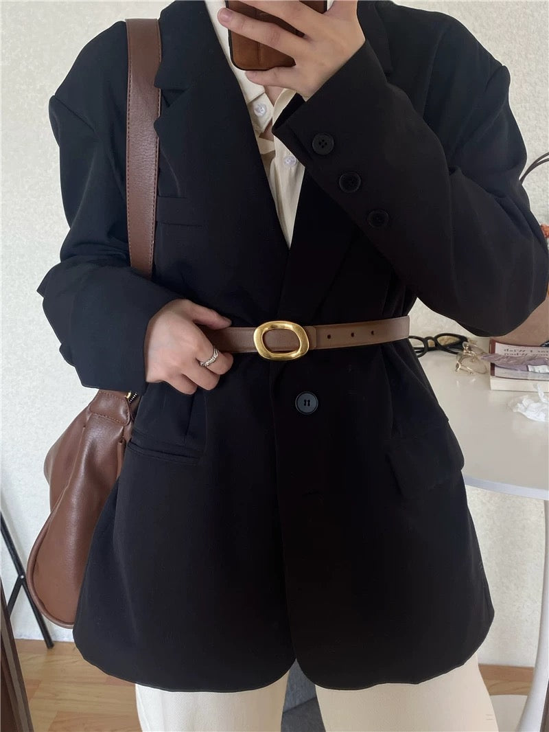 M166 Women's double-sided belt