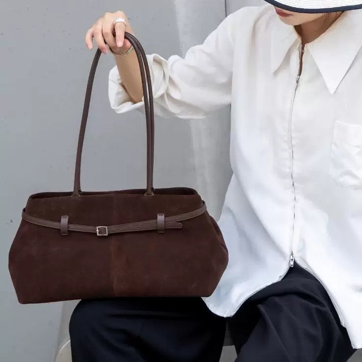 2387 suede leather women handbag