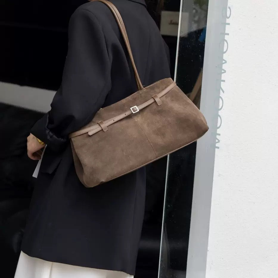 2387 suede leather women handbag