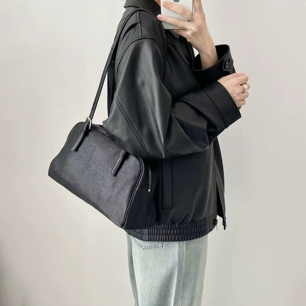 C038 New genuine leather bag