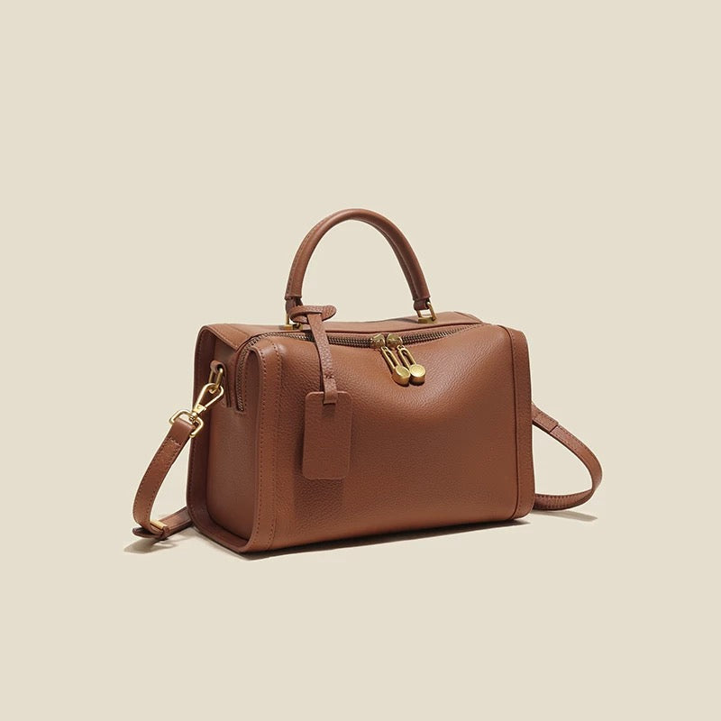 M050 genuine leather crossbody bag