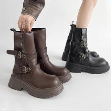 T041 winter retro comfortable boots