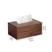 T58 wooden tissue box