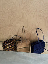 3435 Leopard print pony hair leather underarm bag