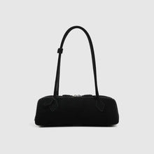 T019 leopard print baguette underarm bag