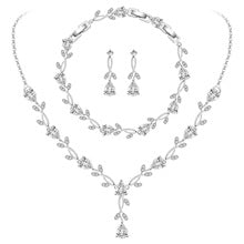 T017 alloy rhinestone jewelry set for wedding