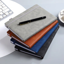 M027 A5 business strap pu notebook