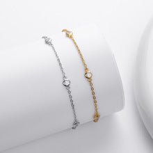 T003 925 silver rhinestone bracelet