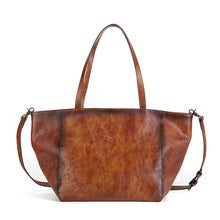 CM00 genuine leather large casual shopping bag